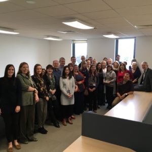 Doctoral College staff get together in 10West