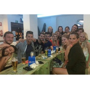 Au Pairs in Spain (I was a little unprepared for this photo)