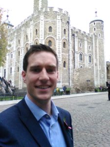 David at the Tower of London