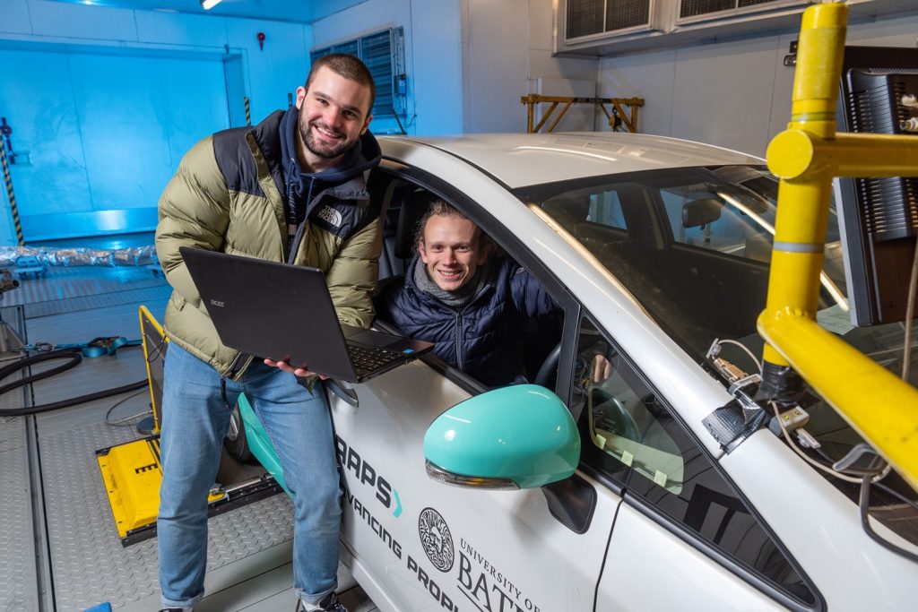 CDT students on the Rolling Road! | Advanced Automotive Propulsion ...