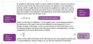 How to incorporate equations in lab and technical reports | Academic ...