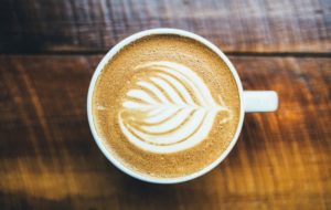 Cup of coffee.