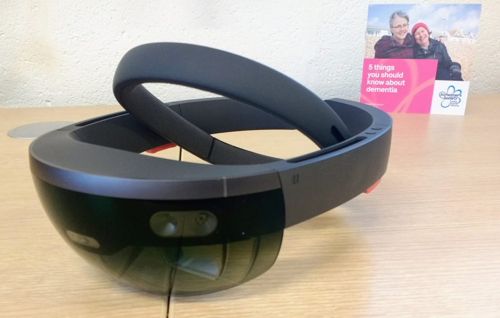 The Microsoft HoloLens