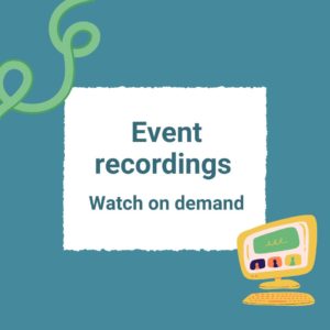 Event recordings: watch on demand