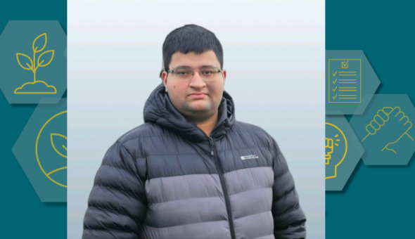A photograph of Harshal Sharma