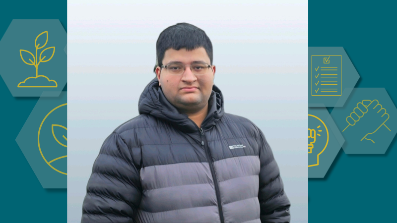 A photograph of Harshal Sharma