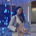 A photograph of Eya Labidi in the Department of Psychology