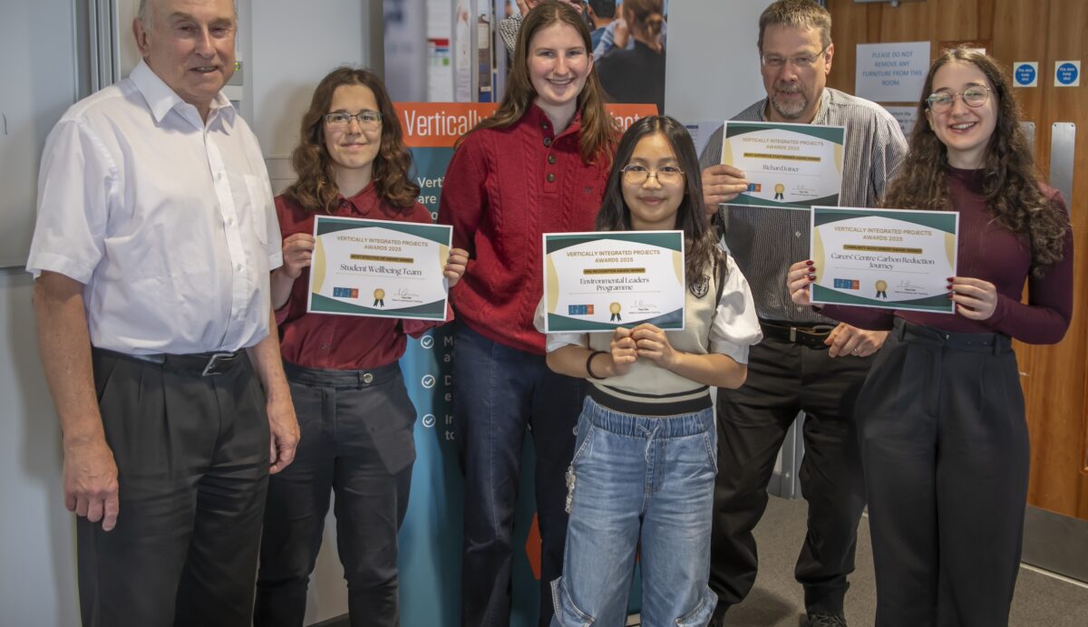 Award VIP winners 2025 holding certificates