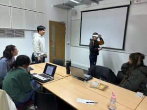 Student using VR Headset