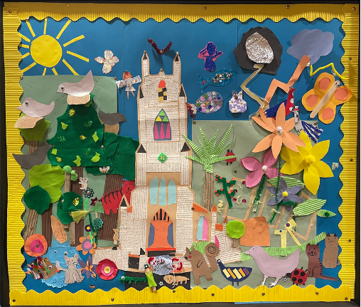 A collage of St. Stephen’s church