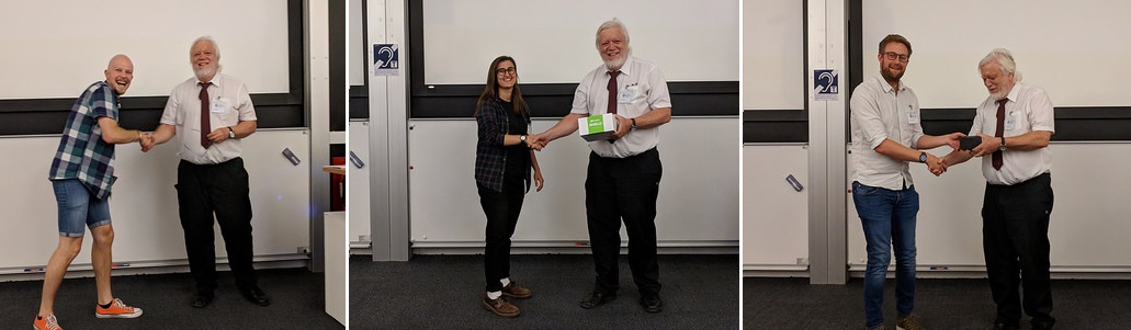 Prize winners at the HPC Symposium 2018