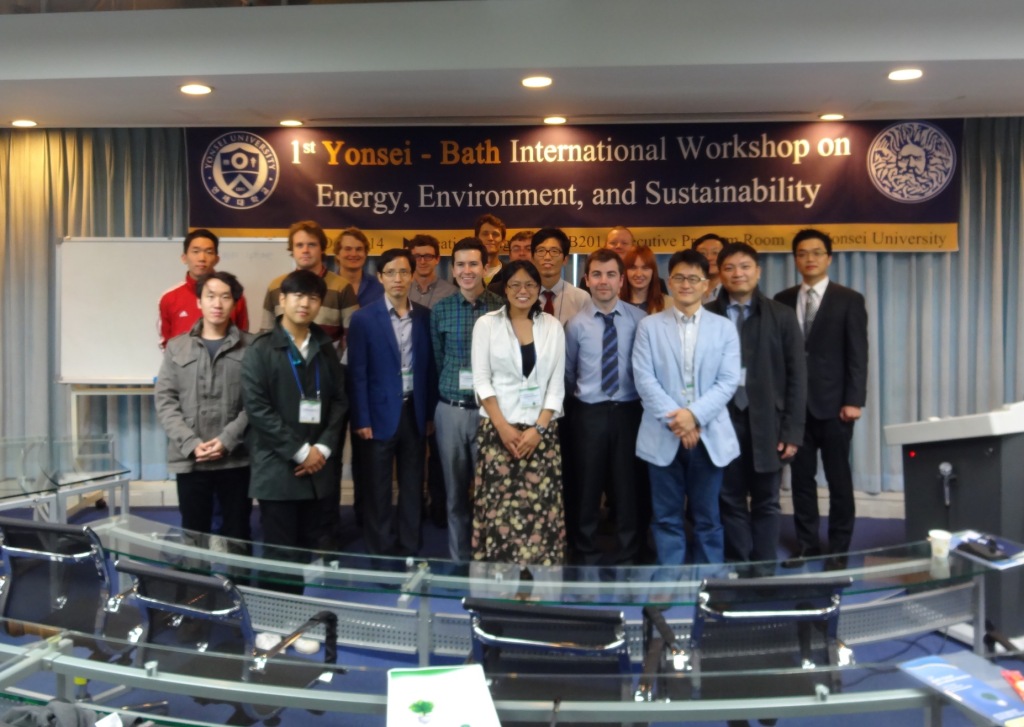 Workshop participants at Yonsei University