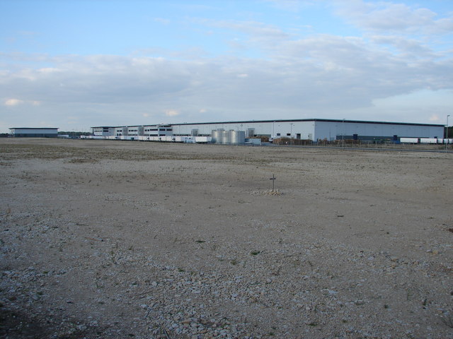 The enormous Sports Direct HQ and warehouse in Shirebrook, Derbyshire, UK.