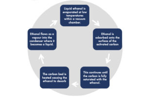 A circular graph showing the following technology of the ACE