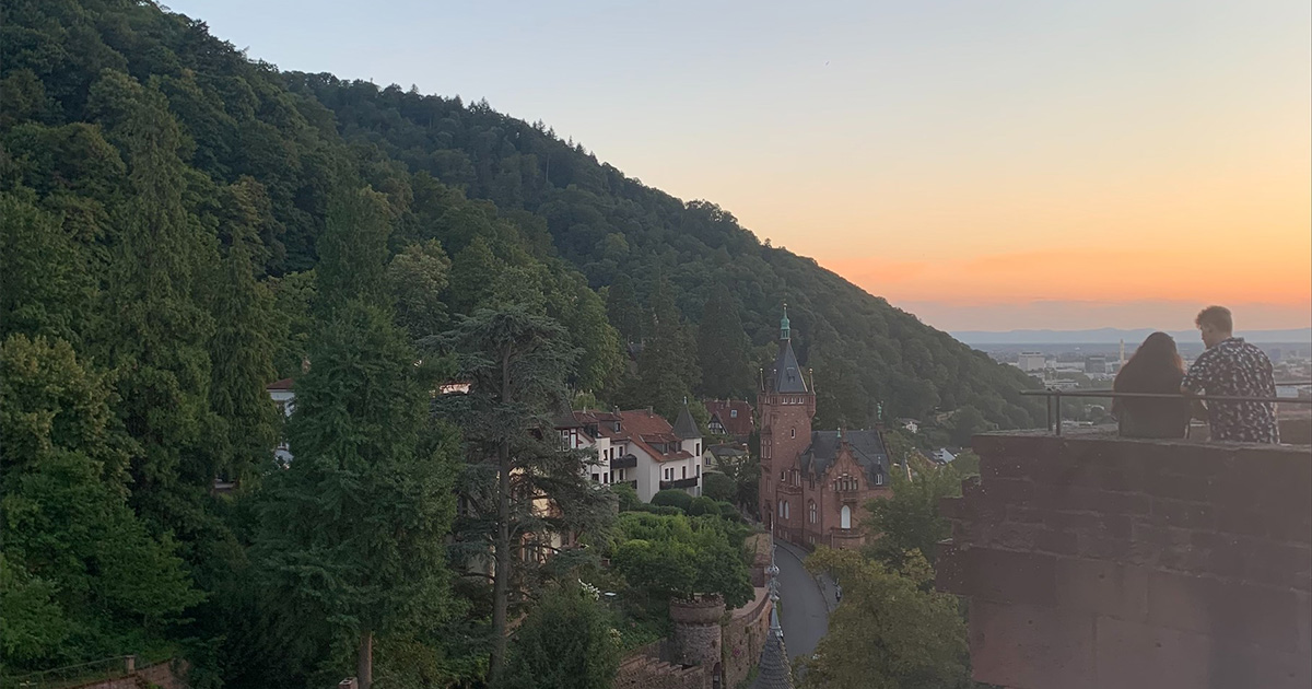 Beautiful scenery of Heidelberg, Germany