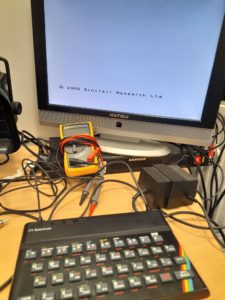 ZX Spectrum 48K on the workbench