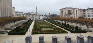 The Mont des Arts Garden