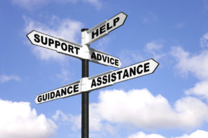 Help and support signpost