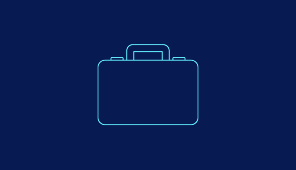 Icon of a briefcase