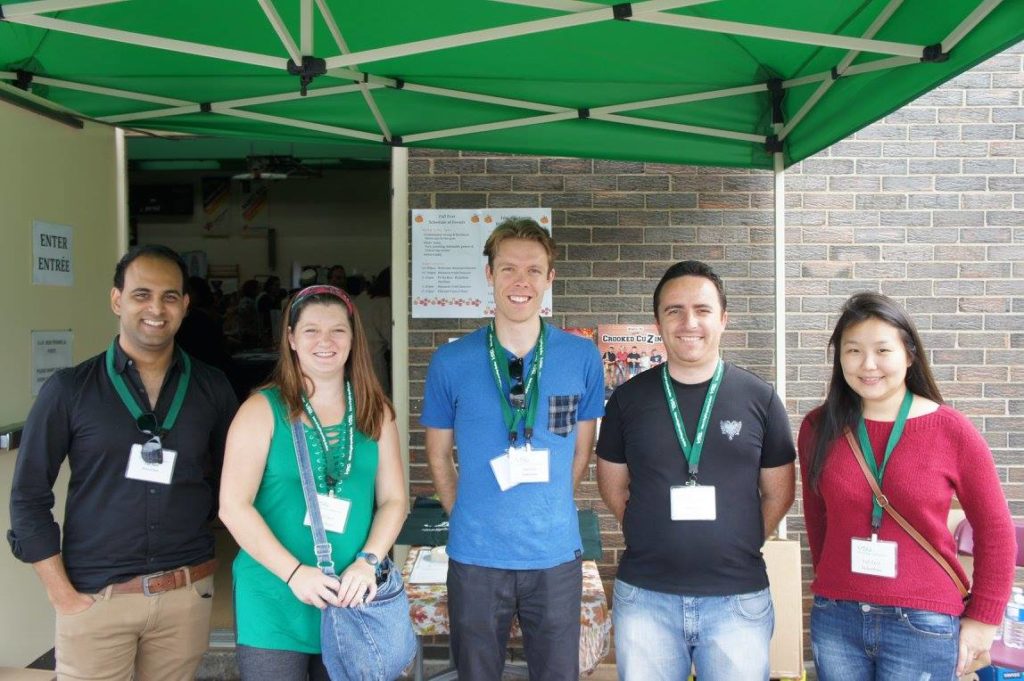 Volunteering at Fall Festival