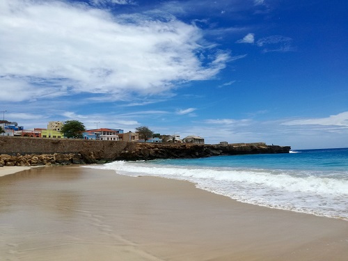 coastal town in Maio