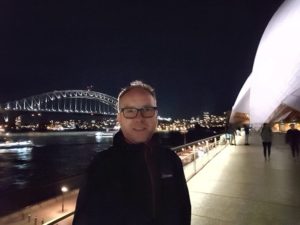 Justin in Sydney where he's been sharing experiences of 'Fostering Hope'.