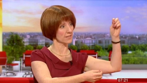 Carole Mundell - a regular on BBC Breakfast.