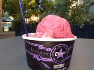 Raspberry and Lemon sorbet