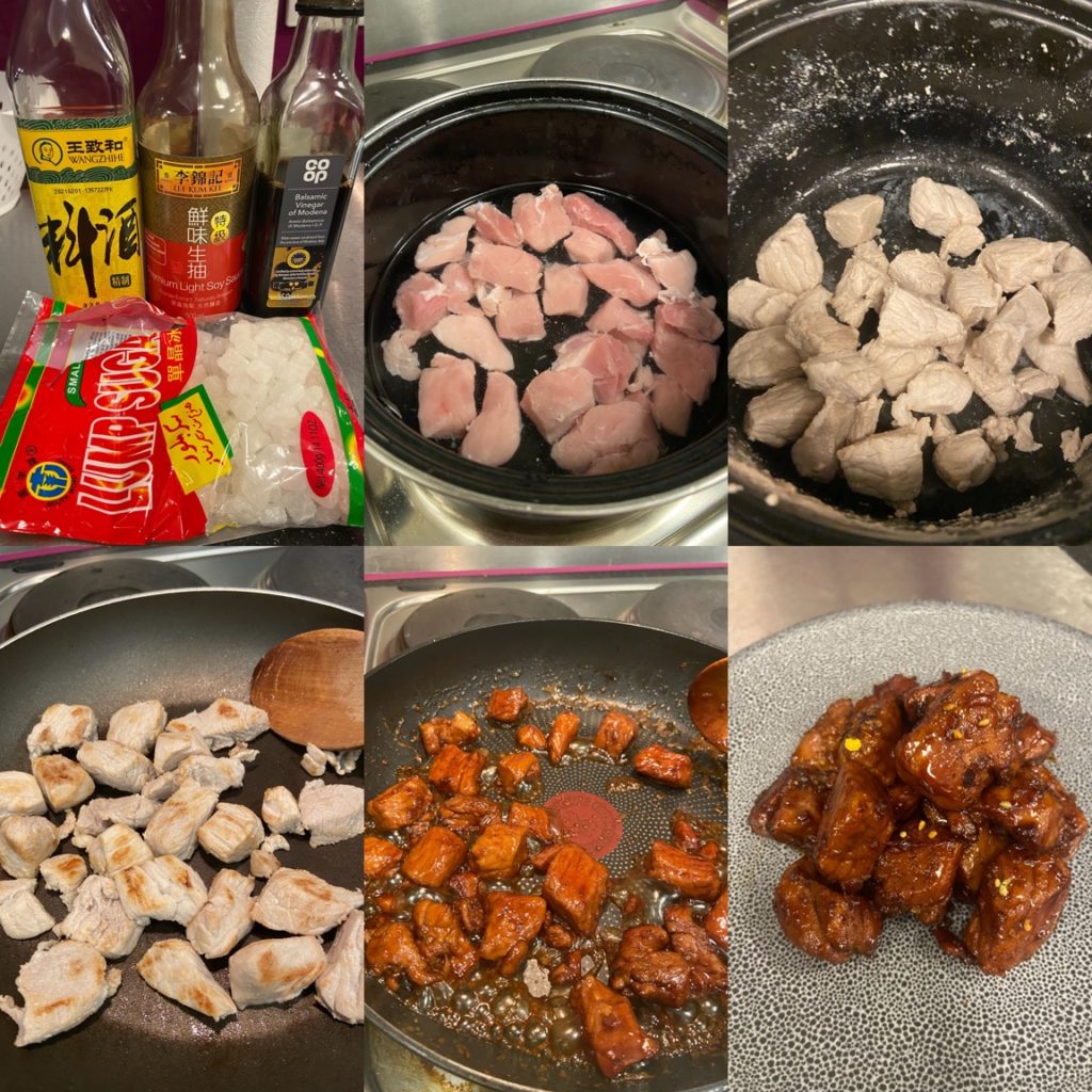 Steps for sweet n sour pork recipe