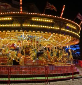 Carousel at the Bath Christmas fair