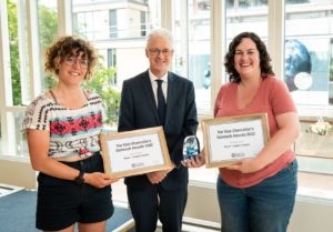 CSCT Team receiving an award from the VC